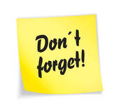 dont forget pic